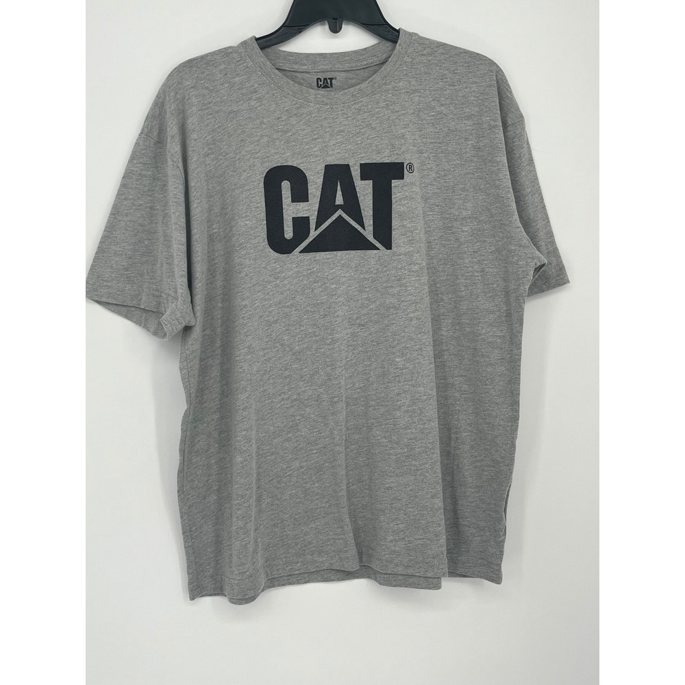 Caterpillar CAT Short Sleeve Graphic Logo T-Shirt Mens L
Gray Workwear Outdoor